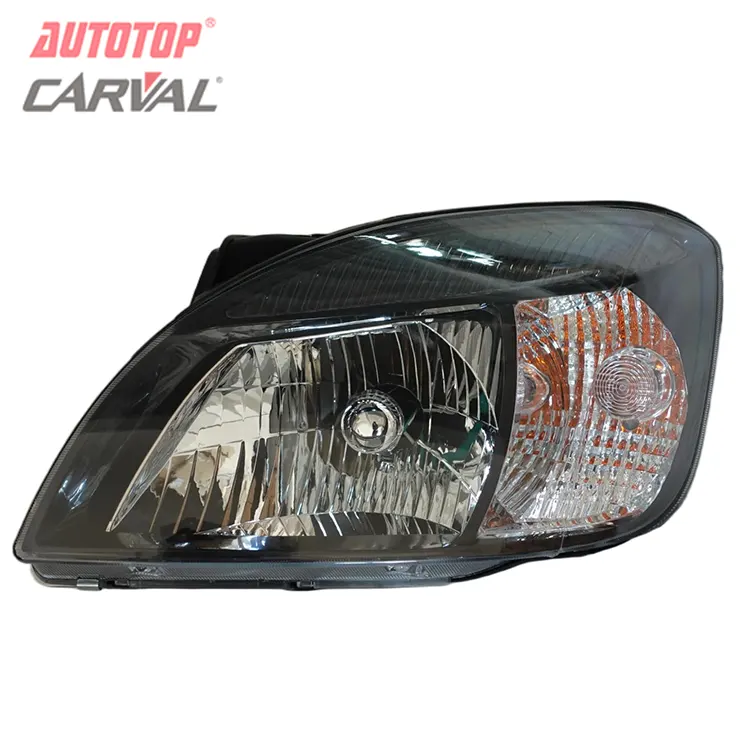 Pemasangan Lampu Depan 6 Lubang Perumahan Hitam Kia Rio 2005